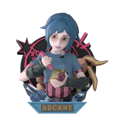 League of Legends Pop Mart Arcane Powder (Secret Edition) Figure