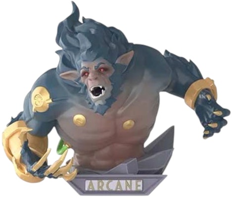 League of Legends x Pop Mart Arcane Series Warwick Figure Buy League of Legends x Pop Mart Arcane Series Warwick Figure