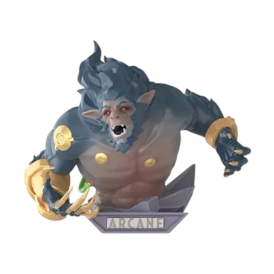 League of Legends Pop Mart Arcane Warwick Figure