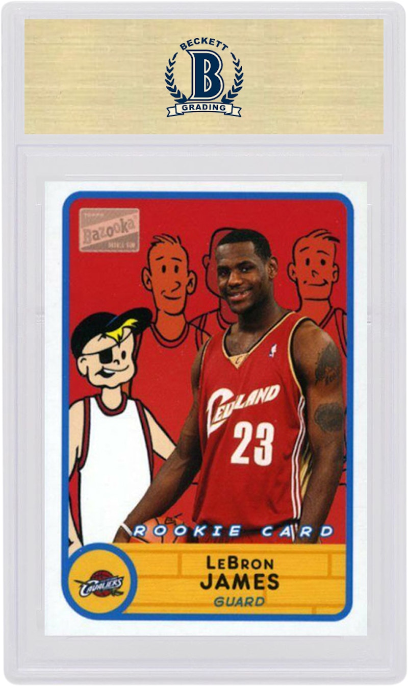 LeBron James 2003 Bazooka Rookie #276 圖 2