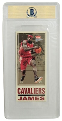 LeBron James 2003 Fleer Platinum Big Signs Rookie #7 Order LeBron James 2003 Fleer Platinum Big Signs Rookie #7