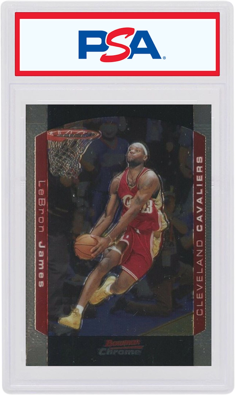 LeBron James 2004 Bowman Draft Picks & Prospects Chrome #23