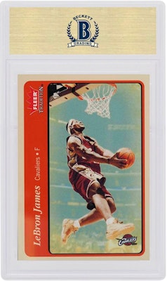 LeBron James 2004 Fleer #140 Order LeBron James 2004 Fleer #140