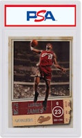 LeBron James 2004 Fleer Authentix #49 LeBron James 2004 Fleer Authentix #49