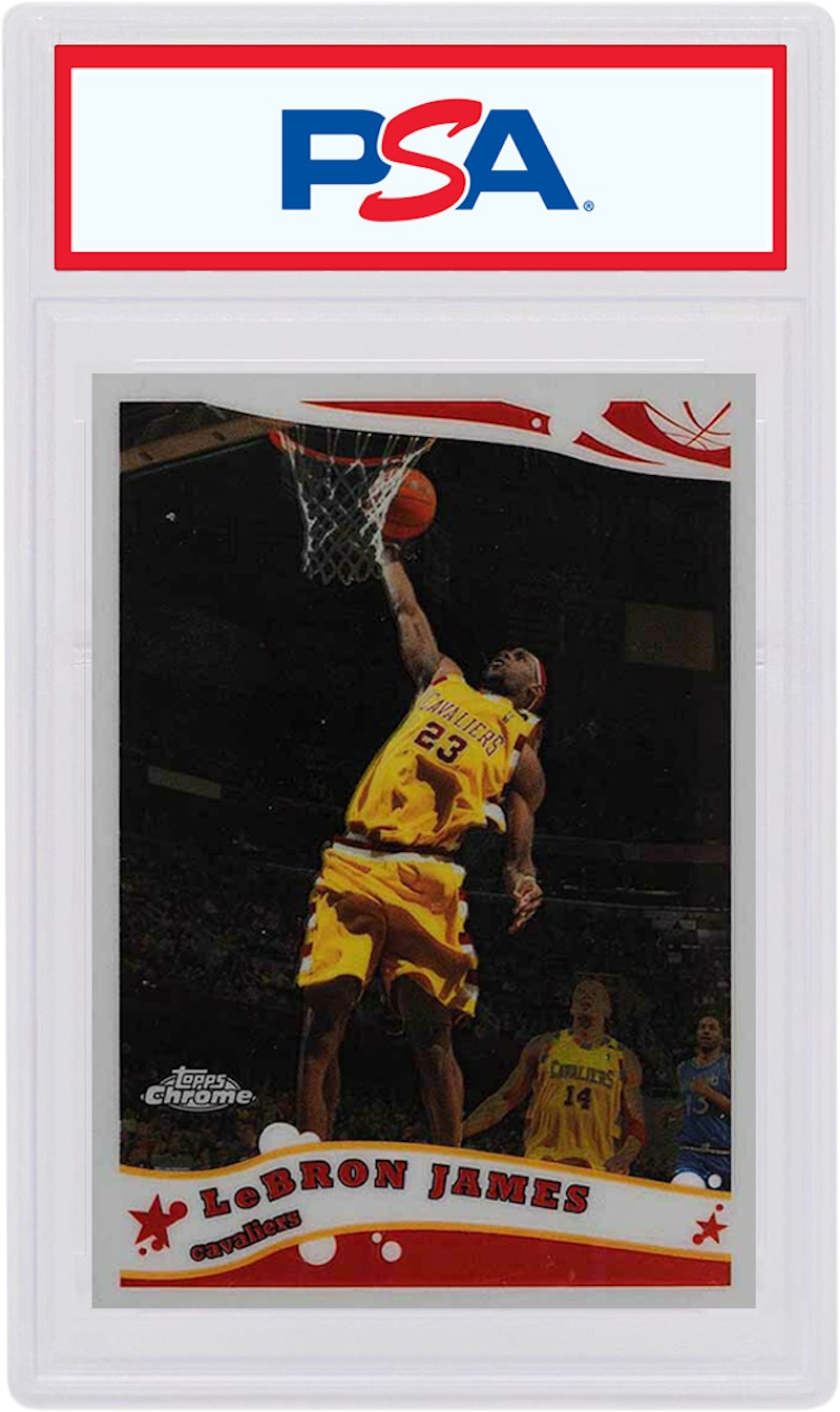 LeBron James 2005 Topps Chrome #102