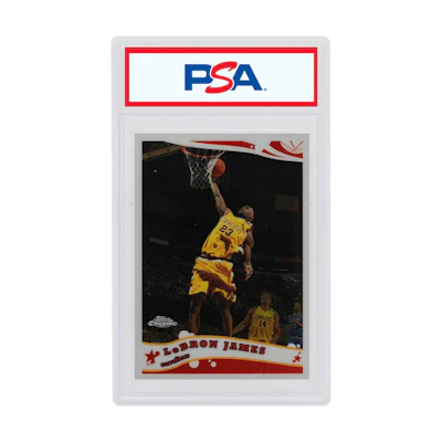 LeBron James 2005 Topps Chrome #102