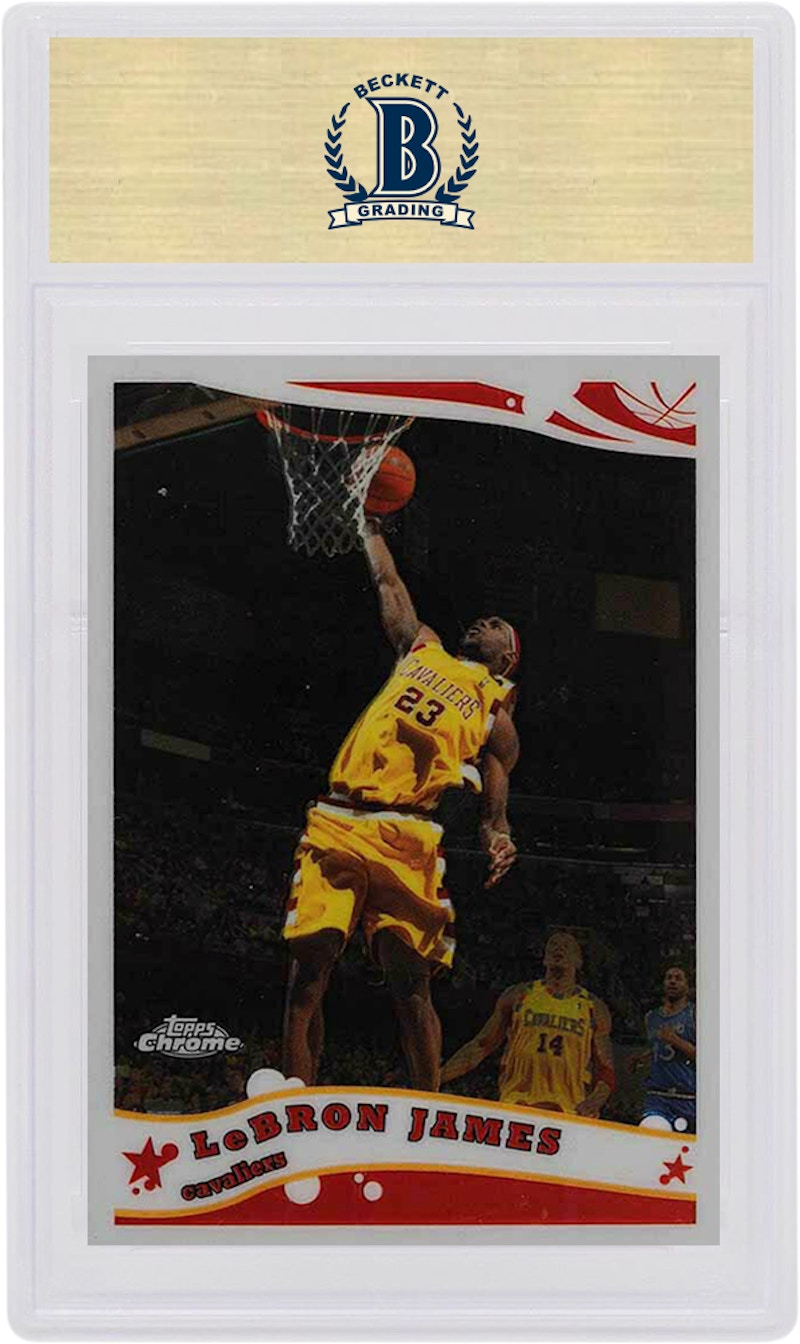 Order 勒布朗·詹姆斯 2005年Topps Chrome #102 纸牌