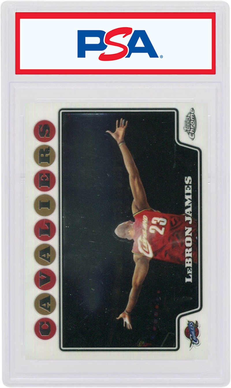 LeBron James 2008 Topps Chrome #23