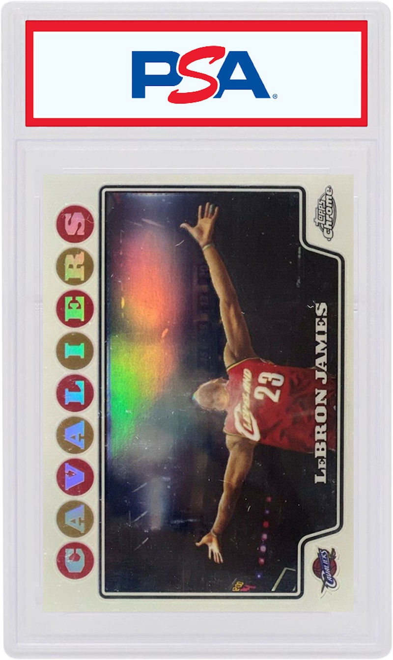 Buy LeBron James 2008 Topps Chrome Refractor #23 Kartu Koleksi