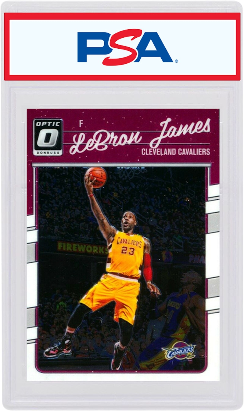 Buy LeBron James 2016 Donruss Optic #15 Tarjeta de Colección