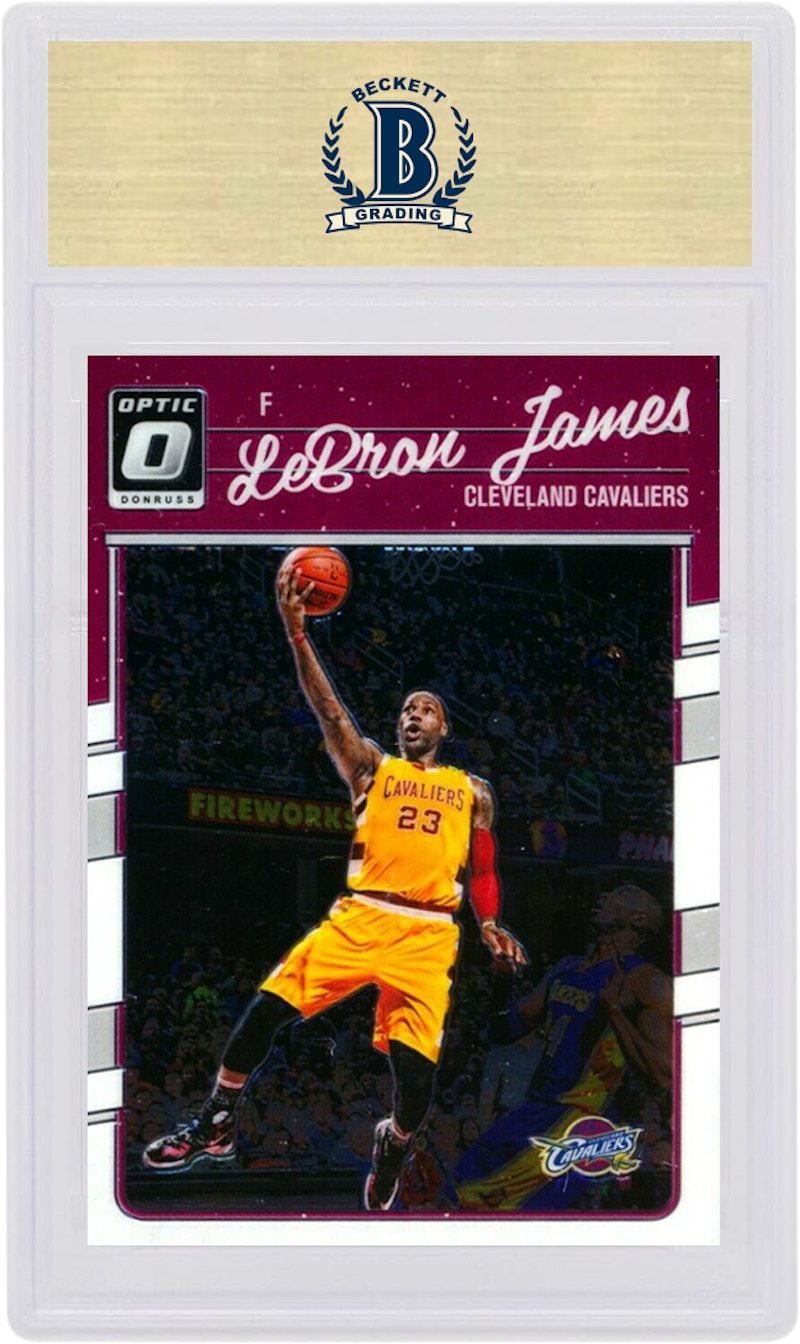 Order LeBron James 2016 Donruss Optic #15 Tarjeta de Colección