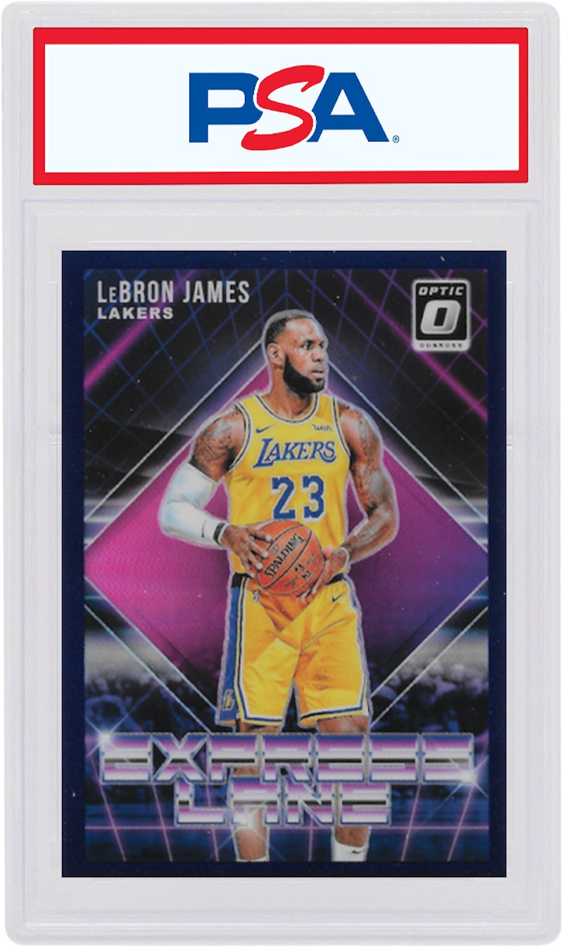 Buy LeBron James 2018 Panini Donruss Optic Express Lane Morado #4