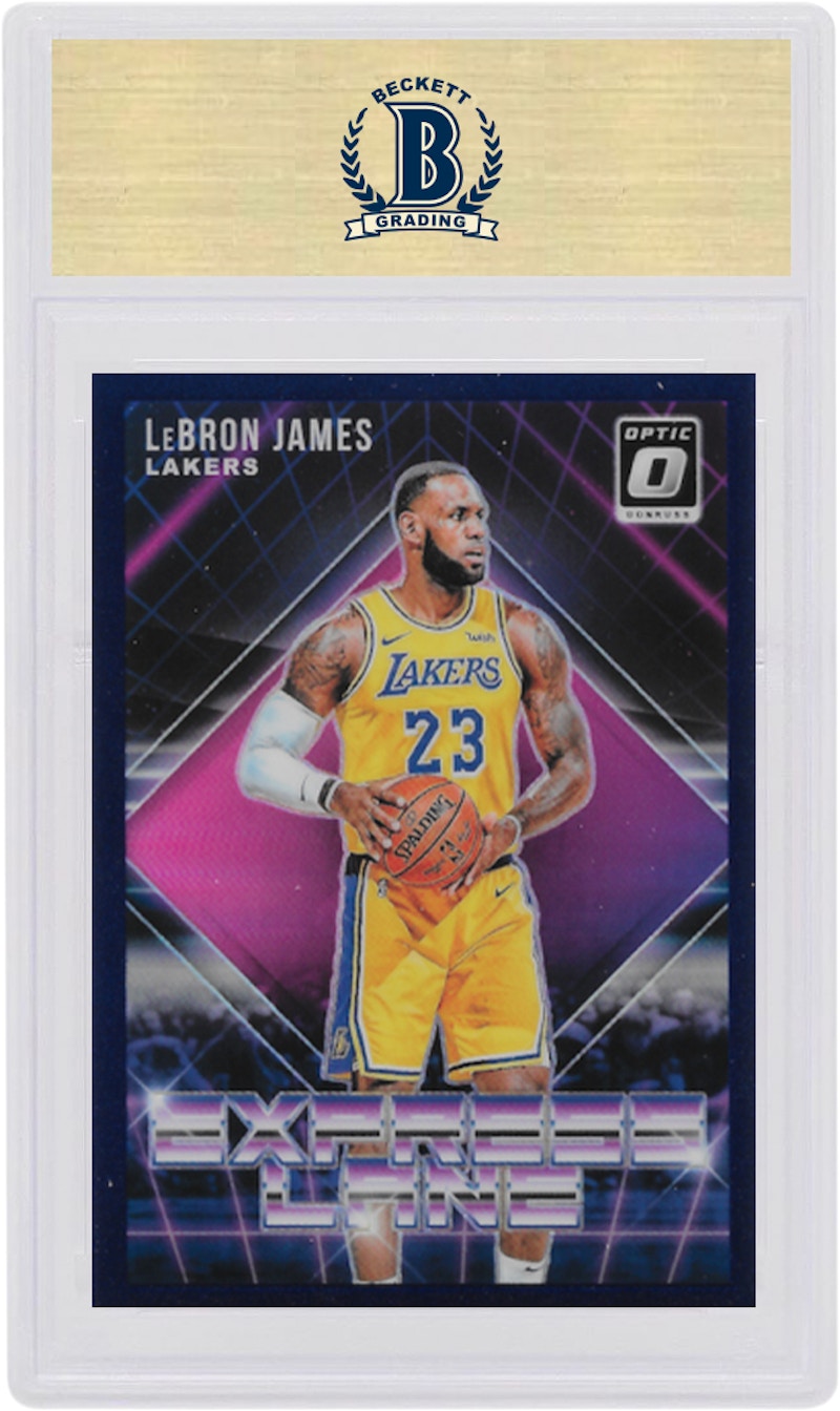 Order LeBron James 2018 Panini Donruss Optic Express Lane Morado #4