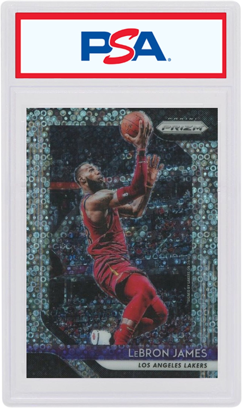 LeBron James 2018 Panini Prizm Fast Break #6