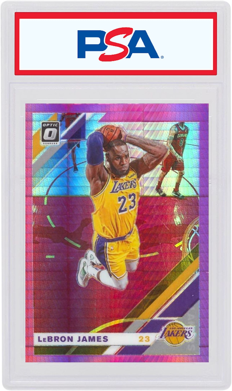 Buy LeBron James 2019 Donruss Optic Hyper Pink #60 Carta Coleccionable