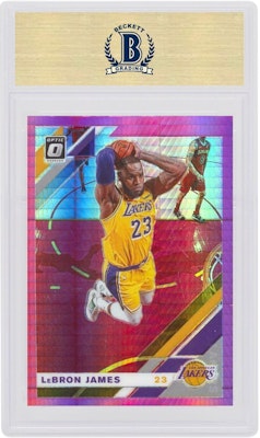LeBron James 2019 Donruss Optic Hyper Pink #60 Order LeBron James 2019 Donruss Optic Hyper Pink #60