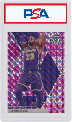 LeBron James 2019 Panini Mosaic Camo Pink #8 Buy LeBron James 2019 Panini Mosaic Camo Pink #8