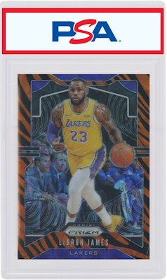 勒布朗·詹姆斯 2019 帕尼尼棱镜之选虎纹 #129 Buy 勒布朗·詹姆斯 2019 帕尼尼棱镜之选虎纹 #129