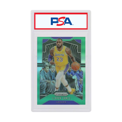 LeBron James 2019 Panini Prizm Green #129