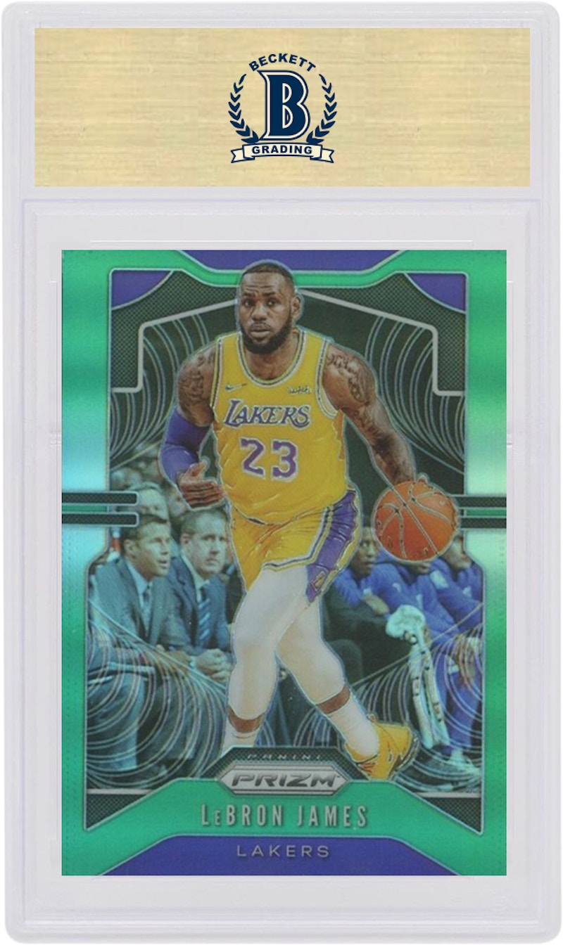 Order 勒布朗·詹姆斯2019帕尼尼Prizm绿卡#129