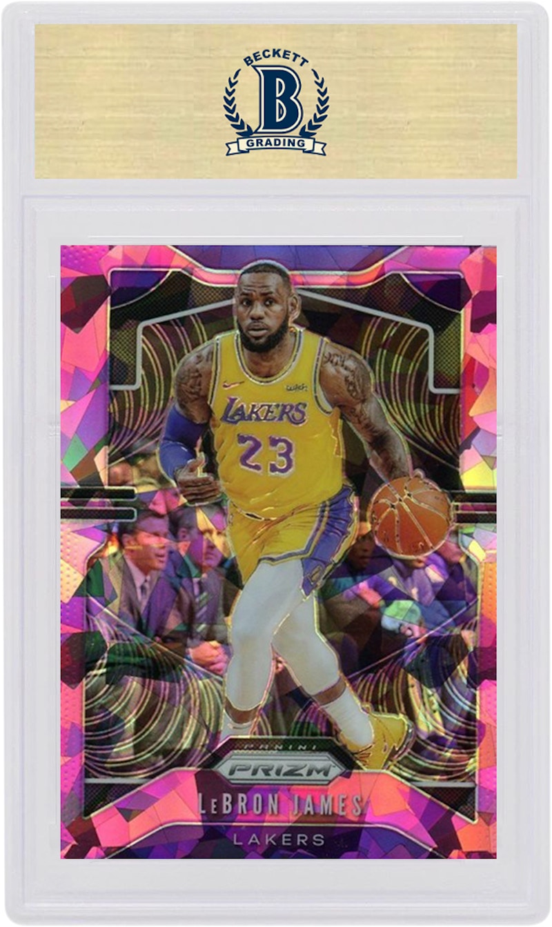 Order LeBron James 2019 Panini Prizm Pink Ice #129 Kartu Basket