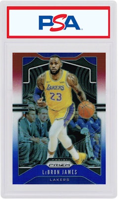 LeBron James 2019 Panini Prizm Red/White/Blue #129 Buy LeBron James 2019 Panini Prizm Red/White/Blue #129