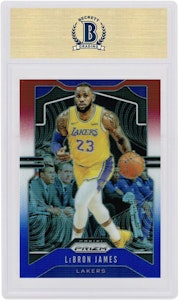 LeBron James 2019 Panini Prizm Merah/Putih/Biru #129 Order LeBron James 2019 Panini Prizm Merah/Putih/Biru #129