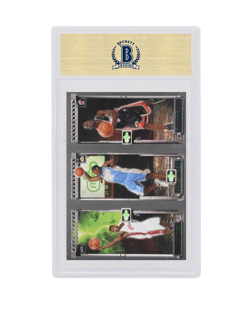 LeBron James/Carmelo Anthony/Dwyane Wade 2003 Topps Rookie Matrix Rookie #111/#113/#115 圖 2