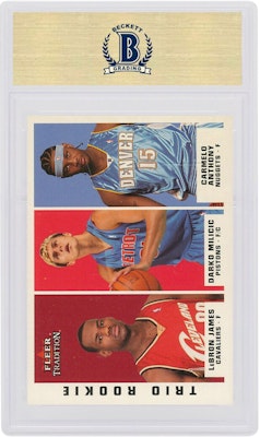 Lebron James Darko Milicic Carmelo Anthony 2003 Fleer Rookie #291 Order Lebron James Darko Milicic Carmelo Anthony 2003 Fleer Rookie #291