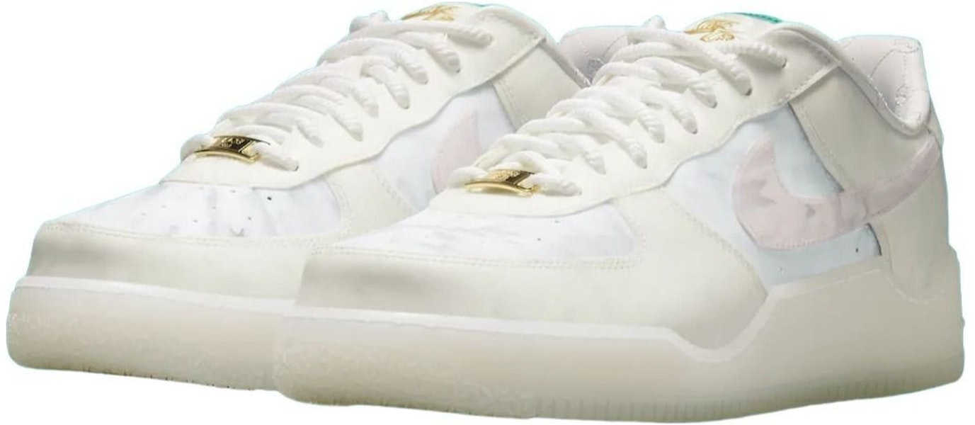 LeBron James x Nike Air Force 1 Low ''Pekín'' IQ5373-100 Lookbook LeBron James x Nike Air Force 1 Low ''Pekín'' IQ5373-100