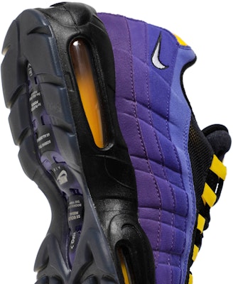 LeBron James x Nike Air Max 95 NRG 'Lakers' Edisi Malaysia CZ3624-001 1