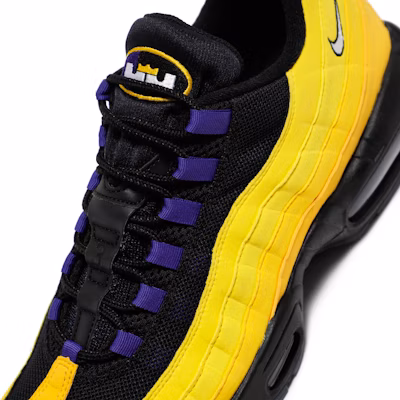 LeBron James x Nike Air Max 95 NRG 'Lakers' Edisi Malaysia CZ3624-001 2