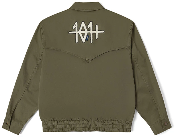 lee-101-ss-23-olive-green-embroidered-button-up-collar-jacket-lmt-004973100047-anl-000