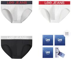 Lee Mid-Rise Breathable Logo Briefs (3-Pack) LN3X1HMA0248FFFF Lee Mid-Rise Breathable Logo Briefs (3-Pack) LN3X1HMA0248FFFF