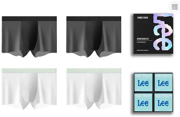 Lee Ultra-Thin Cooling Breathable Quick-Dry Boxer Briefs Gift Set. LN4X1SMA0173A Buy Lee Ultra-Thin Cooling Breathable Quick-Dry Boxer Briefs Gift Set. LN4X1SMA0173A
