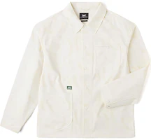 Lee All-Over Letter Print Solid Color Button-Up Oversized Jacket Cream (). LMT007807204596A Lee All-Over Letter Print Solid Color Button-Up Oversized Jacket Cream (). LMT007807204596A