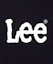 Shop Lee 大Twitch標誌短袖黑色T恤 LE2602ST01BK