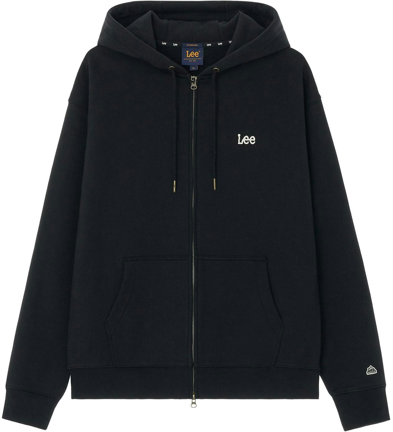 lee-black-hoodie-with-embroidered-lettering-le-2403-hz-01-bk
