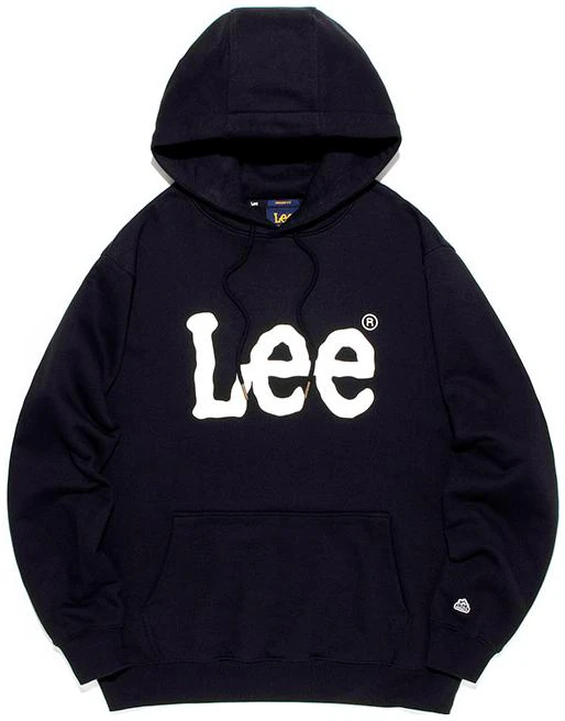 lee-black-pullover-hoodie-with-letter-print-design-le-2303-hd-01-bk