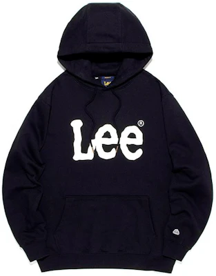 Lee Black Pullover Hoodie with Letter Print Design. LE2303HD01BK Buy Lee Black Pullover Hoodie with Letter Print Design. LE2303HD01BK