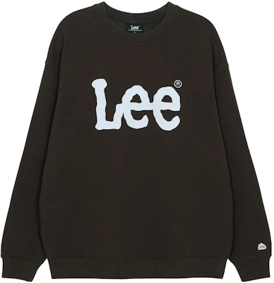 Lee Brown Crewneck Pullover Sweatshirt dengan Desain Huruf. LE2203CR01BR Buy Lee Brown Crewneck Pullover Sweatshirt dengan Desain Huruf. LE2203CR01BR