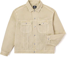 Lee Buddy Lee FW23 Unisex Casual Light Khaki Collar Jacket LUT006287201532A03034 Lee Buddy Lee FW23 Unisex Casual Light Khaki Collar Jacket LUT006287201532A03034
