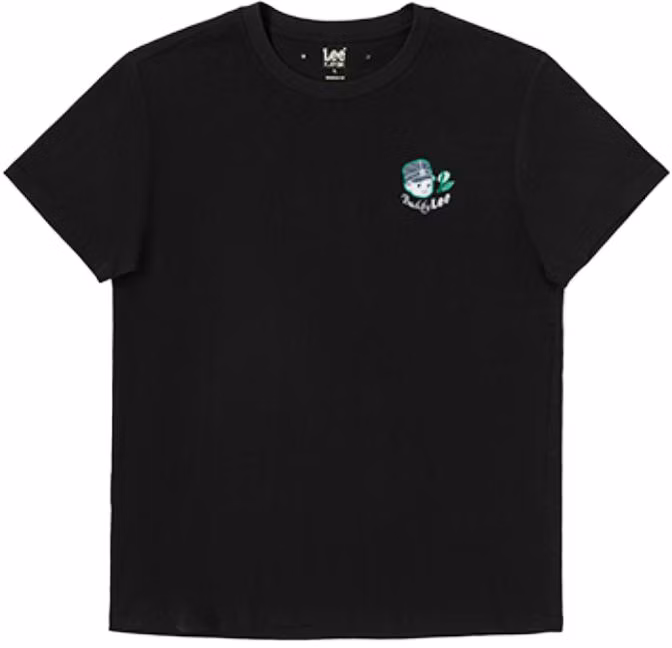 lee-casual-kapok-crewneck-short-sleeve-t-shirt-black-lmt-005111200
