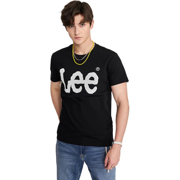 Lee Classic Big Logo Print Short-Sleeve T-Shirt for Men LMT0065673RX00FK11000