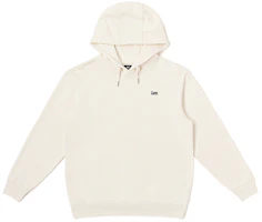 Lee Classic Comfortable Logo Hoodie in Off-White. LMT006772201764A00005 Lee Classic Comfortable Logo Hoodie in Off-White. LMT006772201764A00005