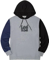 Lee Color-Block Logo Print Pullover Hoodie Long Sleeve Men’s - Gray LMT0040344XH00FA02455 Lee Color-Block Logo Print Pullover Hoodie Long Sleeve Men’s - Gray LMT0040344XH00FA02455