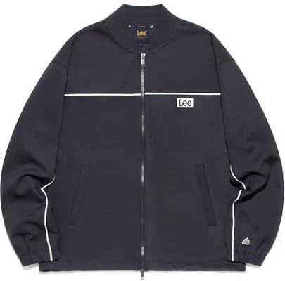 Lee Jaket Rajut Warna Blok Bordir Pria Abu Gelap LE2401JK22CH Buy Lee Jaket Rajut Warna Blok Bordir Pria Abu Gelap LE2401JK22CH