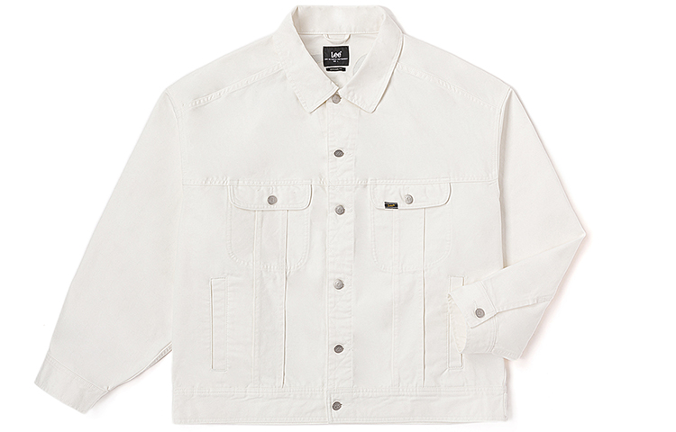 Lee Comfort Fit Jacket with Bold Letter Embroidery LMT006245201592A00005