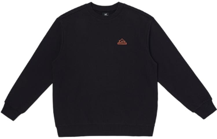 Lee Crewneck Printed Pullover Sweatshirt BLACK LMT003723100