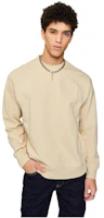 Lee Embossed Letter Crewneck Pullover Sweatshirt Men’s Light Khaki LMT006274CST00FA03034 Lee Embossed Letter Crewneck Pullover Sweatshirt Men’s Light Khaki LMT006274CST00FA03034
